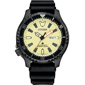 CITIZEN 星辰 PROMASTER 限量 鋼鐵河豚EX Plus 潛水機械錶 (NY0138-14X)