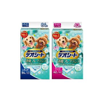 日本Unicharm消臭大師-小型犬狗尿墊-森林香系列 X(6入組)