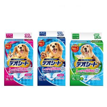 日本Unicharm消臭大師-超吸收狗尿墊系列 X(3入組)