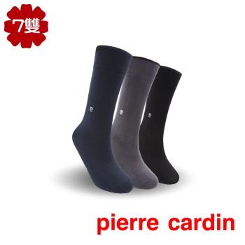 【pierre cardin 皮爾卡登】超彈力絲光紳士休閒襪7雙組(紳士襪/男襪/休閒襪)