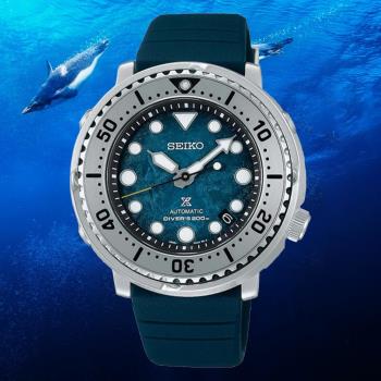 SEIKO精工 PROSPEX愛海洋系列 企鵝悠遊潛水機械腕錶 (4R35-04Z0G/SRPH77K1) SK044
