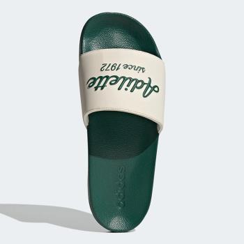 Adidas ADILETTE SHOWER 男鞋 女鞋 拖鞋 休閒 綠 米【運動世界】GW8749