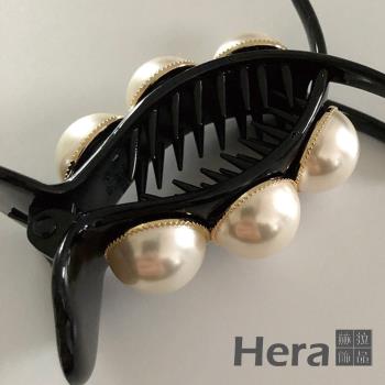 【Hera 赫拉】法式珍珠髮抓馬尾夾 H111040802