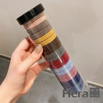 【Hera 赫拉】韓版20根罐裝高彈力橡皮髮圈 H111032208