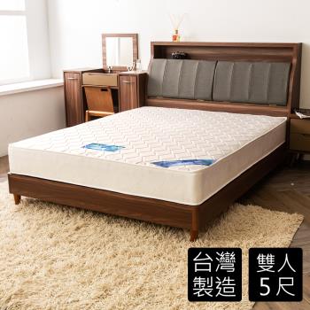 【時尚屋】雷克森冬夏兩用5尺雙人獨立筒彈簧床墊GA9-14-5-免運費/免組裝/台灣製