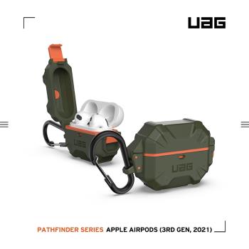 UAG AirPods 3 耐衝擊防水防塵硬式保護殼-綠