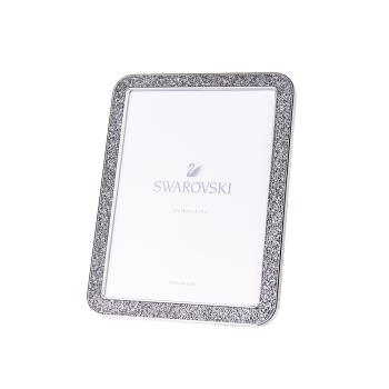 SWAROVSKI 施華洛世奇 Minera銀色水晶相框(4x6吋)