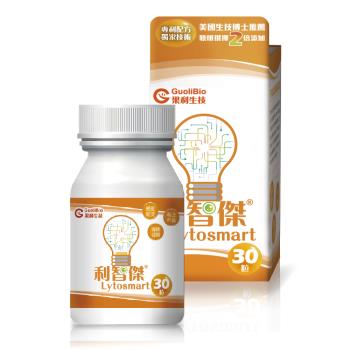 【果利生技】利智傑口嚼錠 咖啡莓果風味 (30錠/瓶)