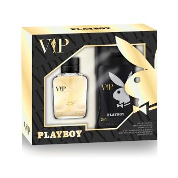 PLAYBOY VIP經典男性淡香水禮盒 -淡香水60ml+沐浴膠250ml