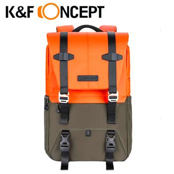 K&F Concept BETA 專業攝影單眼相機雙肩後背包20L 撞色橘 KF13.087AV1 送贈乾燥劑5入組