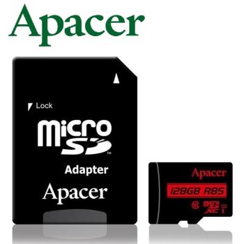 Apacer 宇瞻 128GB 85MB/s microSDXC U1 C10 記憶卡