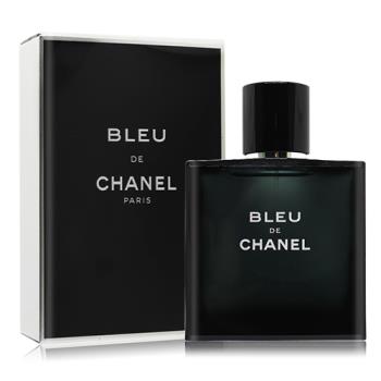 CHANEL 香奈兒 BLEU DE 藍色男性淡香水(50ml)-國際航空版