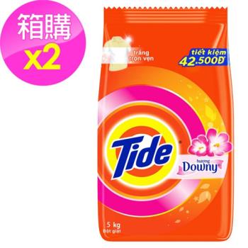 Tide 洗衣粉-含Downy/2入箱購(5kg*2)