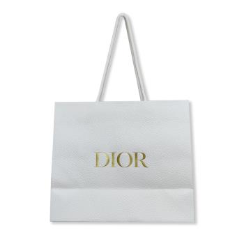 Dior 專櫃原裝紙袋 白色款 23 x 26.5 x 11.5 cm