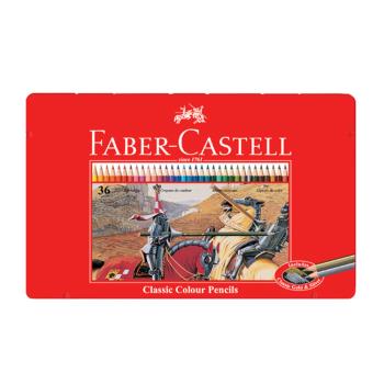德國 Faber-Castell美術生指定用品 36色油性色鉛筆組-115846