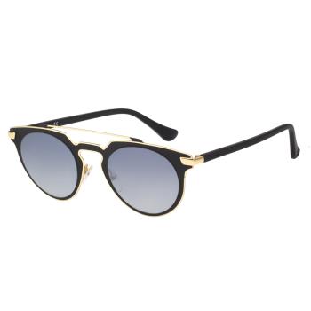 Calvin Klein- 復古款太陽眼鏡（黑配金）