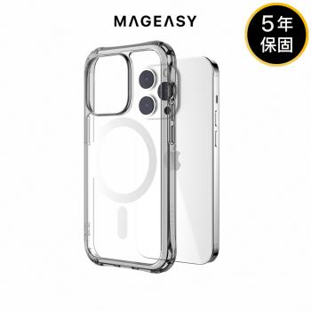 MAGEASY iPhone 14 Pro 6.1吋 Alos M 磁吸超軍規防摔透明手機殼