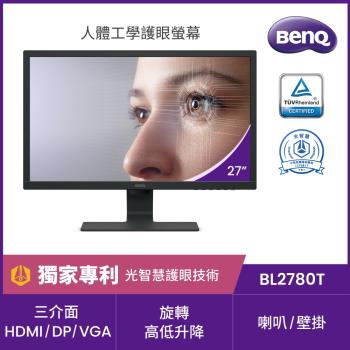BenQ BL2780T 27型 IPS面板 不閃屏光智慧護眼螢幕
