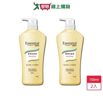 逸萱秀潤澤防斷裂潤髮乳700ml x 2入【愛買】