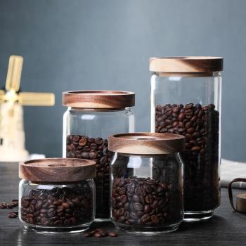 食品玻璃密封茶葉罐防潮咖啡