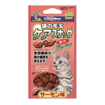 【CattyMan】貓用鮭魚潔牙化毛餅乾 35g