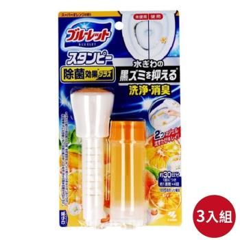 日本【小林製藥】馬桶洗淨花瓣凝膠28g 強效柑橘 三入組