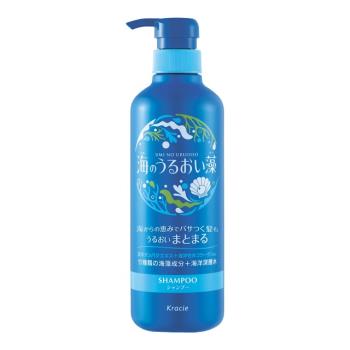 日本【KRACIE】 海藻深層水潤澤洗髮精490ml