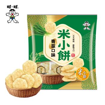 旺旺 米小餅-青蔥口味(米果) 160g(16g*10袋)