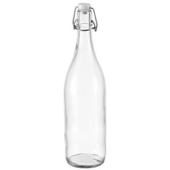 【TESCOMA】扣式密封玻璃水瓶(1L)