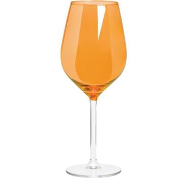 【EXCELSA】波爾多紅酒杯(橘500ml)