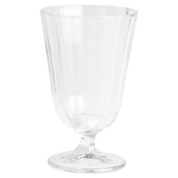 【EXCELSA】高腳玻璃杯(直紋250ml)