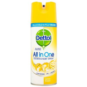 Dettol 抗菌噴霧劑--檸檬微風 400ml x 6