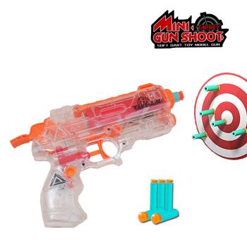 【孩子國】2合1水槍+軟彈槍/互動射擊玩具 (附6枚吸盤式安全軟彈)