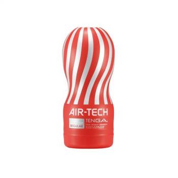 日本TENGA AIR-TECH 重複使用 控制器兼容版 空氣飛機杯 VC標準款 紅