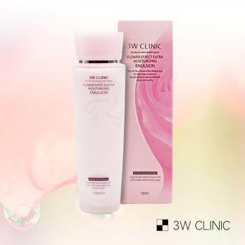 【即期良品】韓國3W CLINIC 極緻透光嫩白保濕乳液 150ml x 1入(透白 保濕 乳液) 到期日：2026.01