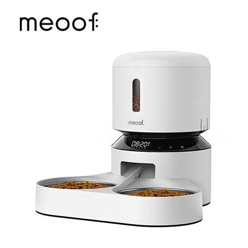 meoof 膠囊自動餵食器 按鍵版 3L 雙碗 【 台灣總代理公司貨 】