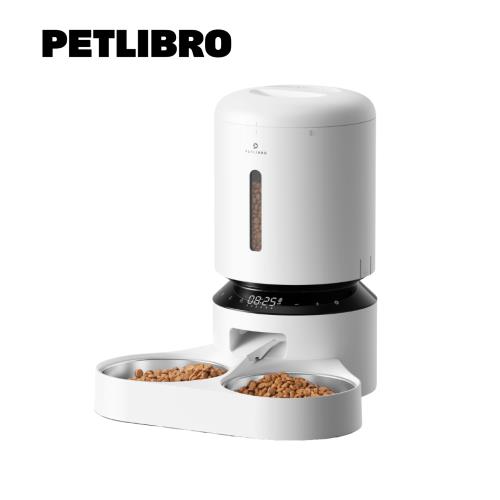PETLIBRO 膠囊自動餵食器 按鍵版 5L 雙碗 【台灣總代理公司貨】