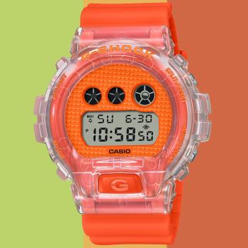 CASIO G-SHOCK 扭蛋風潮電子腕錶 DW-6900GL-4
