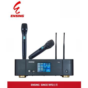 ENSING 燕聲 Pro1 數位式擴大機單聲道250瓦 HDMI三進一出 藍芽/USB/光纖 2支手持無線麥克風