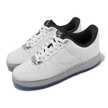 Nike Wmns Air Force 1 07 SE 女鞋 白 銀 White Chrome 冰底 DX6764-100