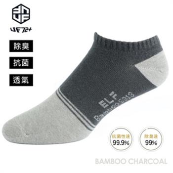 【UF72】【買5送3】UF5313 ELF除臭竹炭高效橫紋船襪