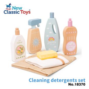 【荷蘭New Classic Toys】北歐木製清潔劑7件組-18370
