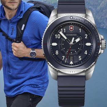 Victorinox 瑞士維氏 JOURNEY 1884 200米潛水腕錶(VISA-241975)藍/43mm