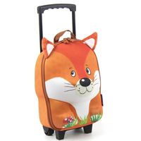 德國okiedog 兒童3D動物造型拉桿式行李箱_狐狸
