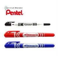 【Pentel飛龍】N65W RoHS 雙頭油性筆-10入