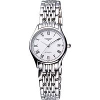 LONGINES Lyre 琴韻 羅馬美人機械腕錶-白 L43604116