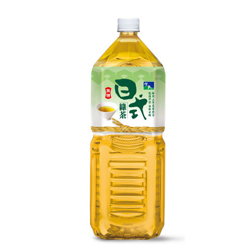 悅氏-2L日式綠茶-無糖(8瓶/箱) 