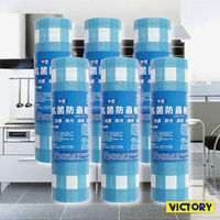 【VICTORY】抗菌防塵防蟲廚櫃墊30x300cm(6入組)