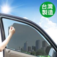 CARBUFF 車痴玻璃靜電貼(黑42X64cm) 8入 MH-4019