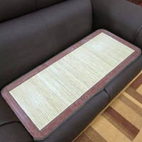 范登伯格 竹語純真雙人坐墊-50x110cm 竹蓆/麻將墊